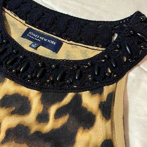 Cheetah Print Blouse